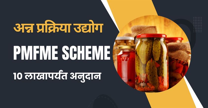 Pradhan Mantri Formalization of Micro Food Processing Enterprise Scheme (PMFME Scheme)